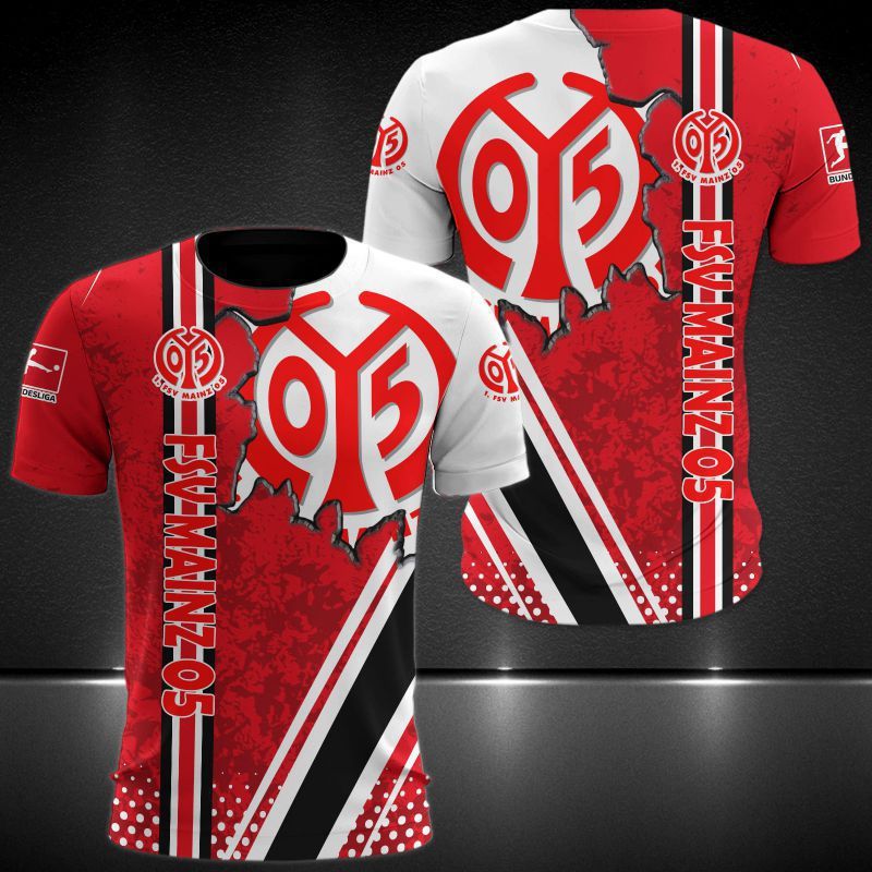 1. FSV Mainz 05 Printing T-Shirt, Polo, Hoodie, Zip, Bomber 8736