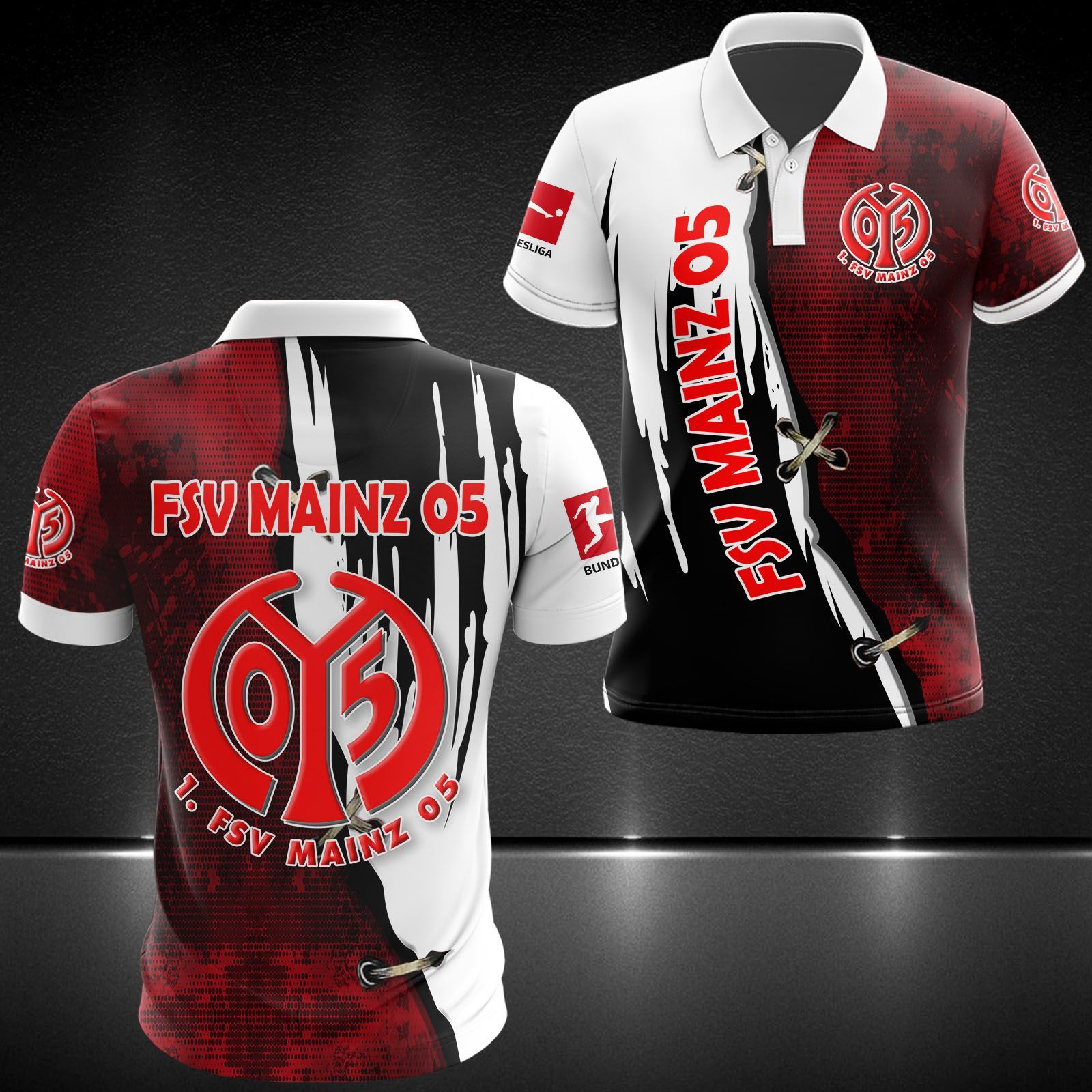 1. FSV Mainz 05 Printing T-Shirt, Polo, Hoodie, Zip, Bomber 9203