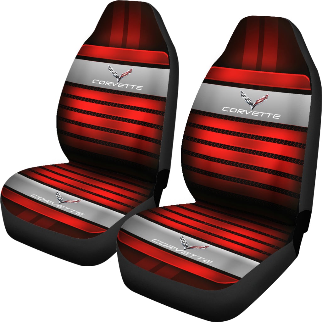 2 Front Corvette C7 Seat Covers
