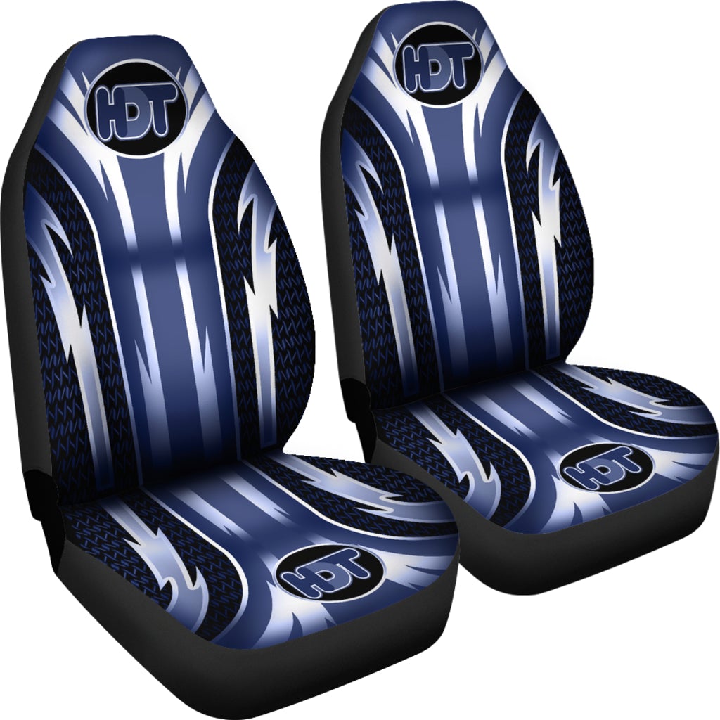 2 Front HDT Seat Covers Navy