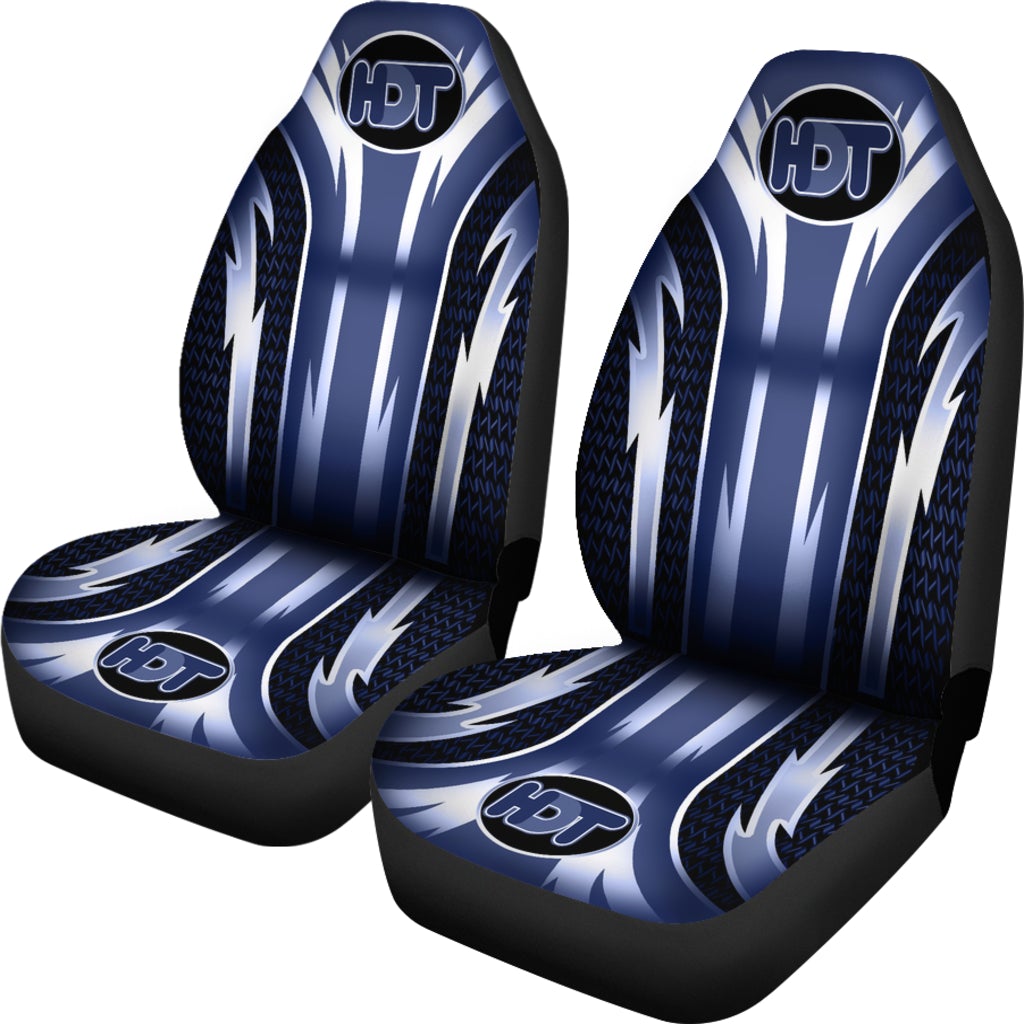 2 Front HDT Seat Covers Navy