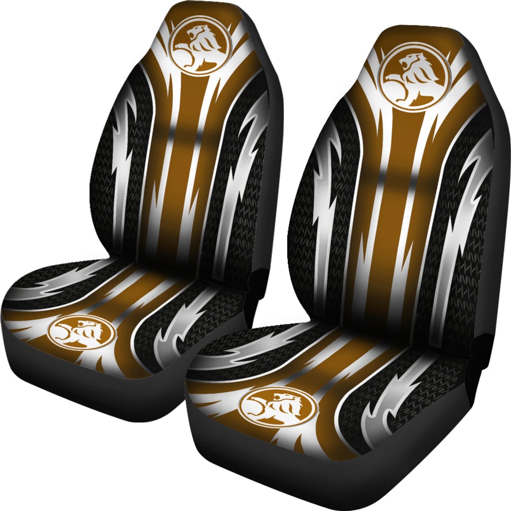 2 Front Holden Seat Covers Brown