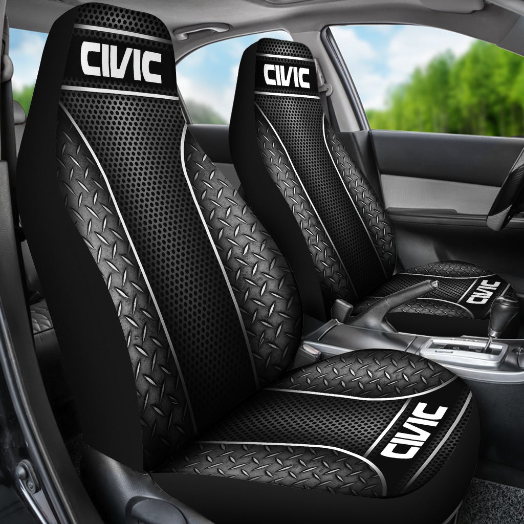 2 Front Honda Civic Seat Covers