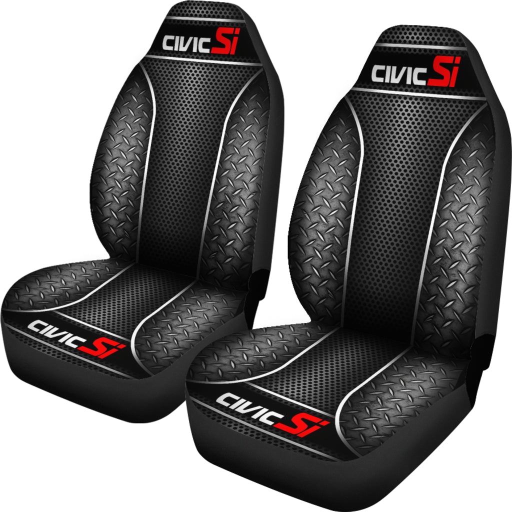 2 Front Honda Civic Si Seat Covers