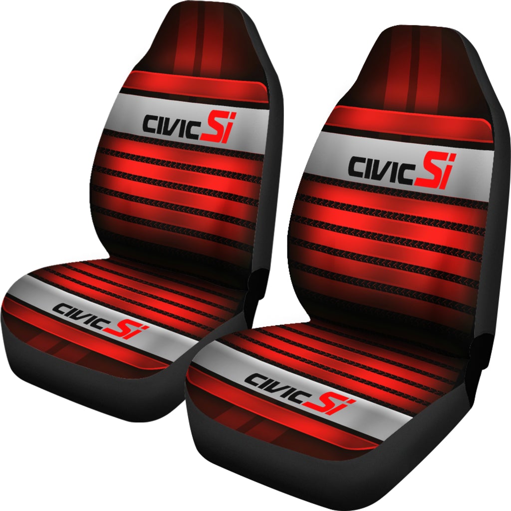 2 Front Honda Civic Si Seat Covers