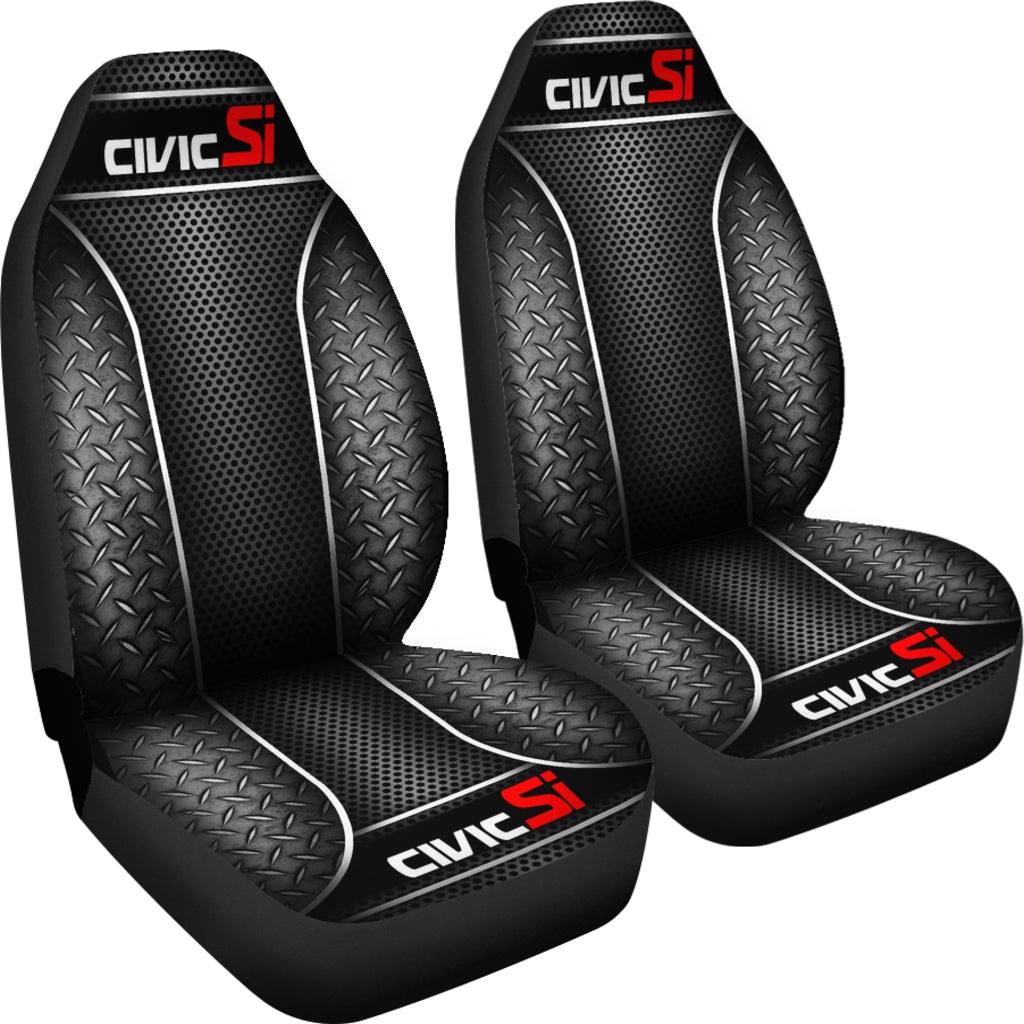 2 Front Honda Civic Si Seat Covers