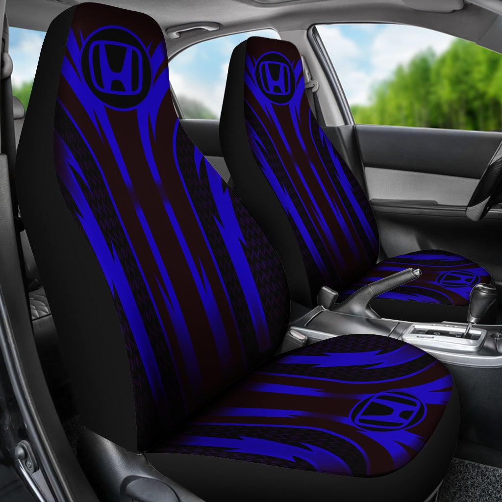 2 Front Honda Seat Covers Blue