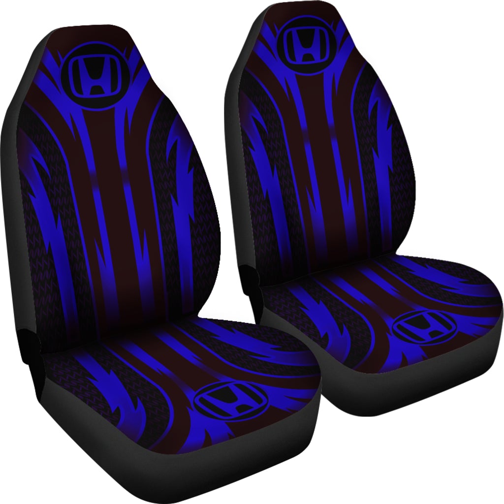 2 Front Honda Seat Covers Blue