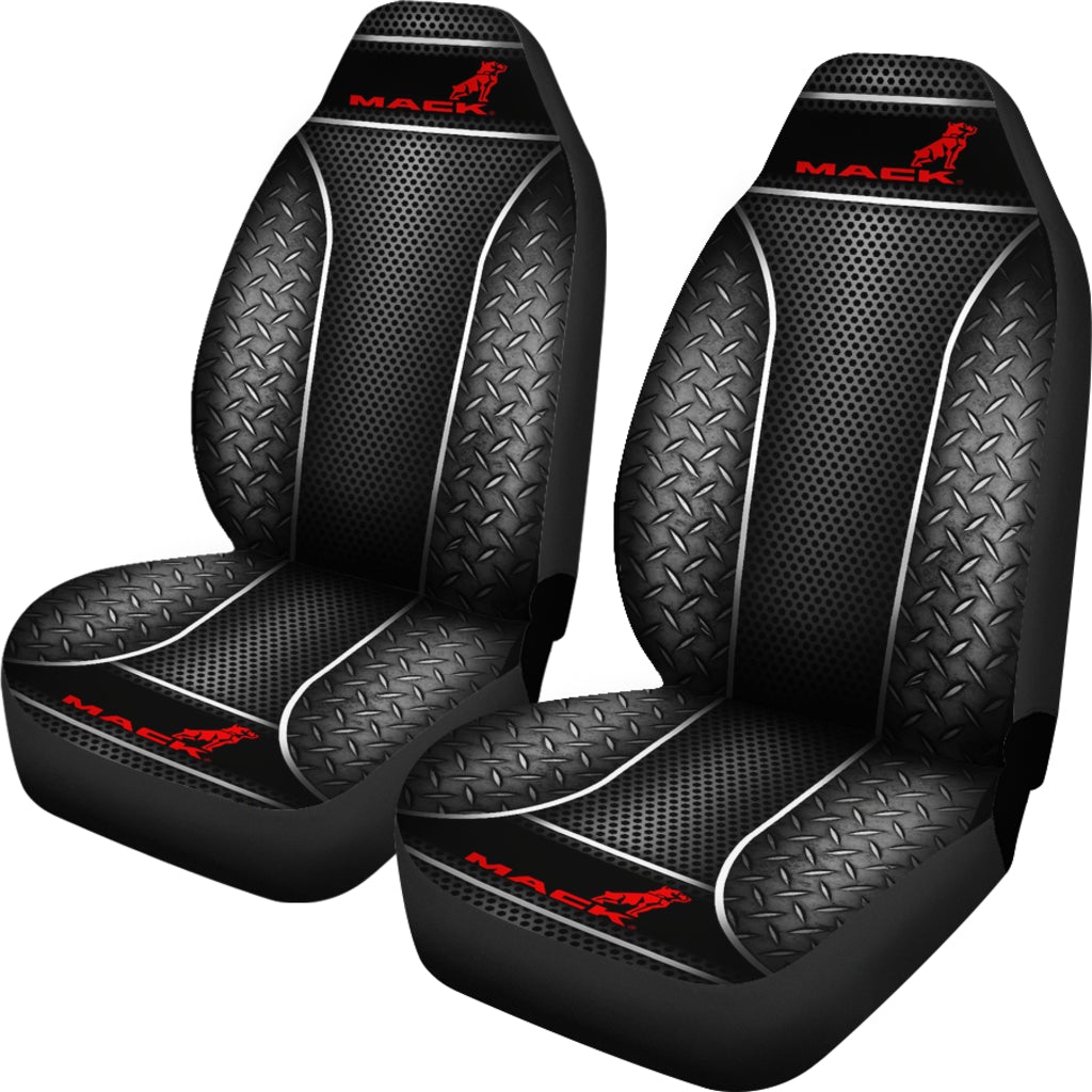 2 Front Mack Trucks Seat Covers V1