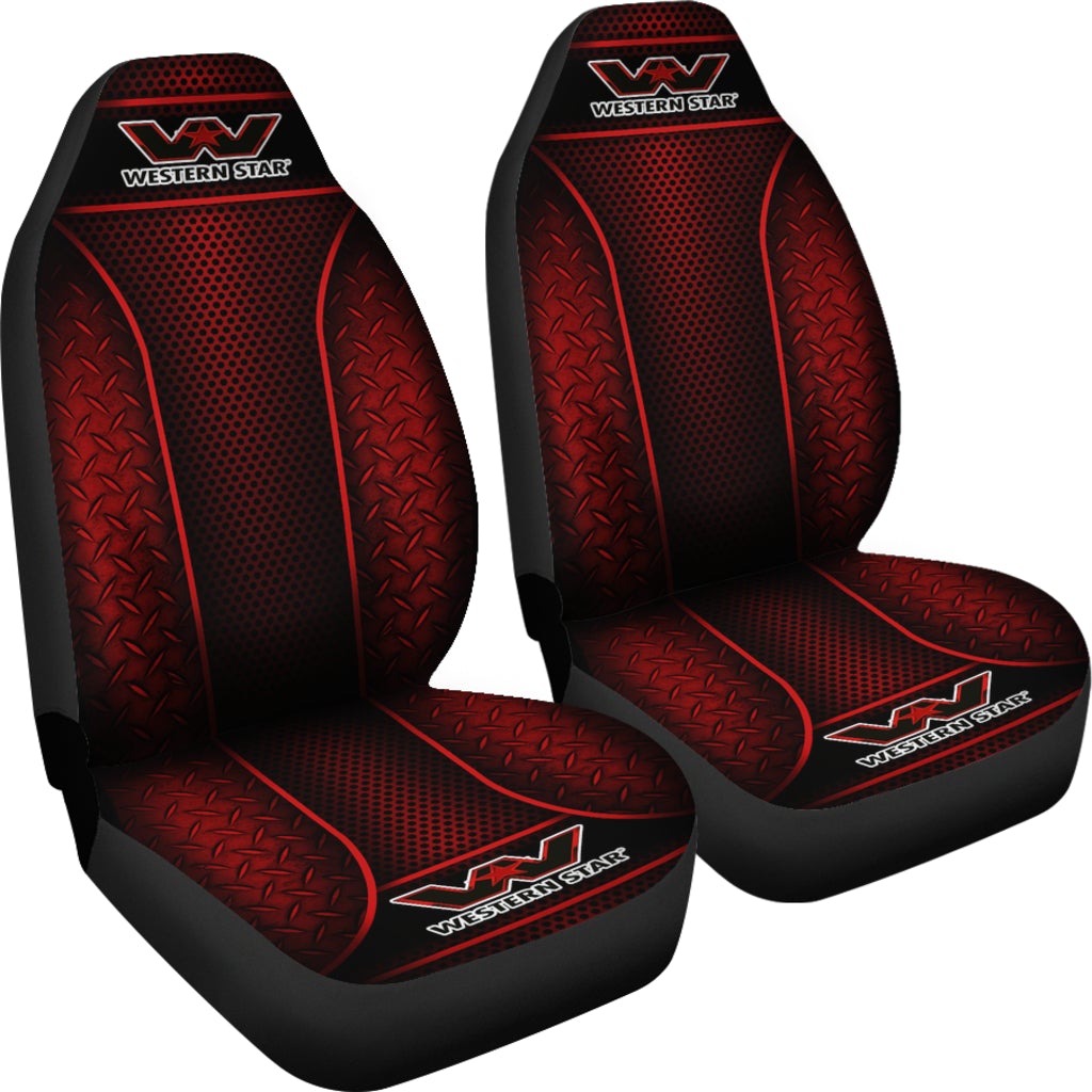 2 Front Western Star Seat Covers