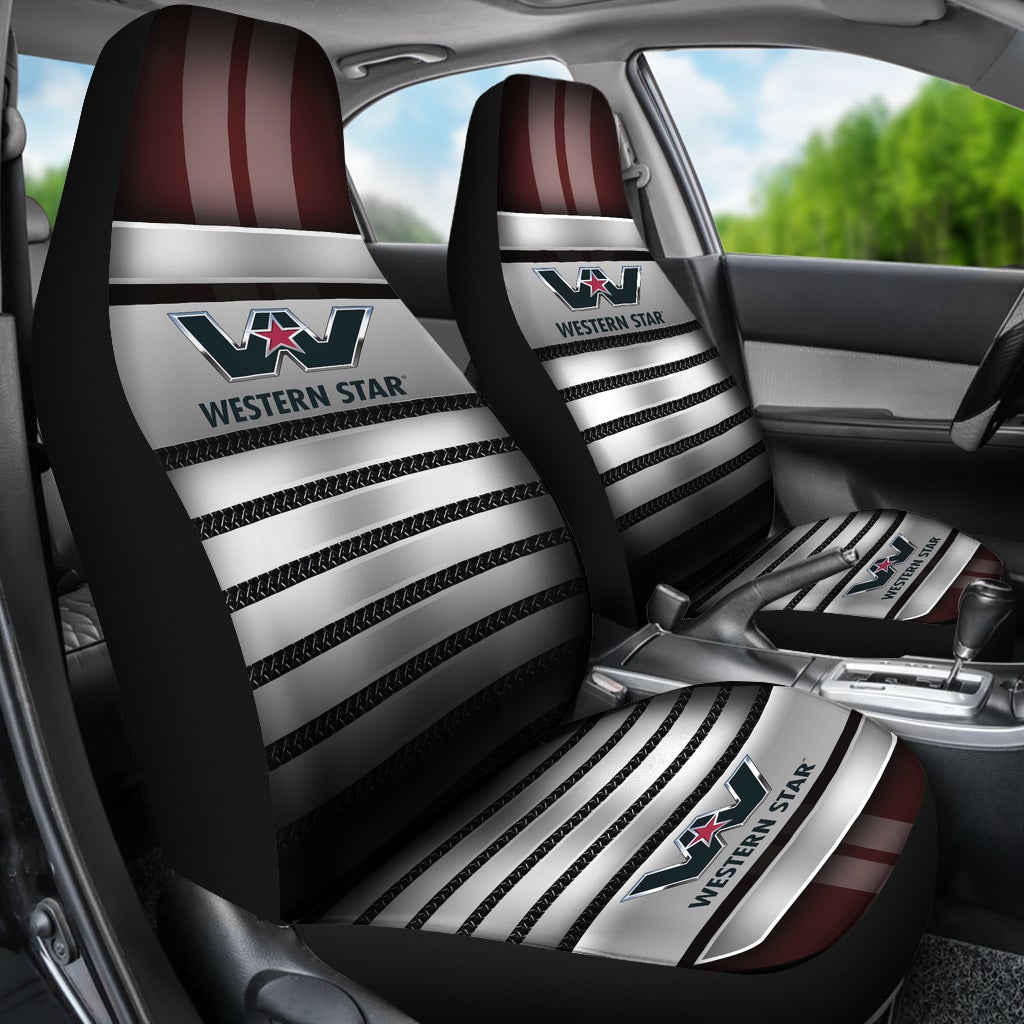 2 Front Western Star Seat Covers