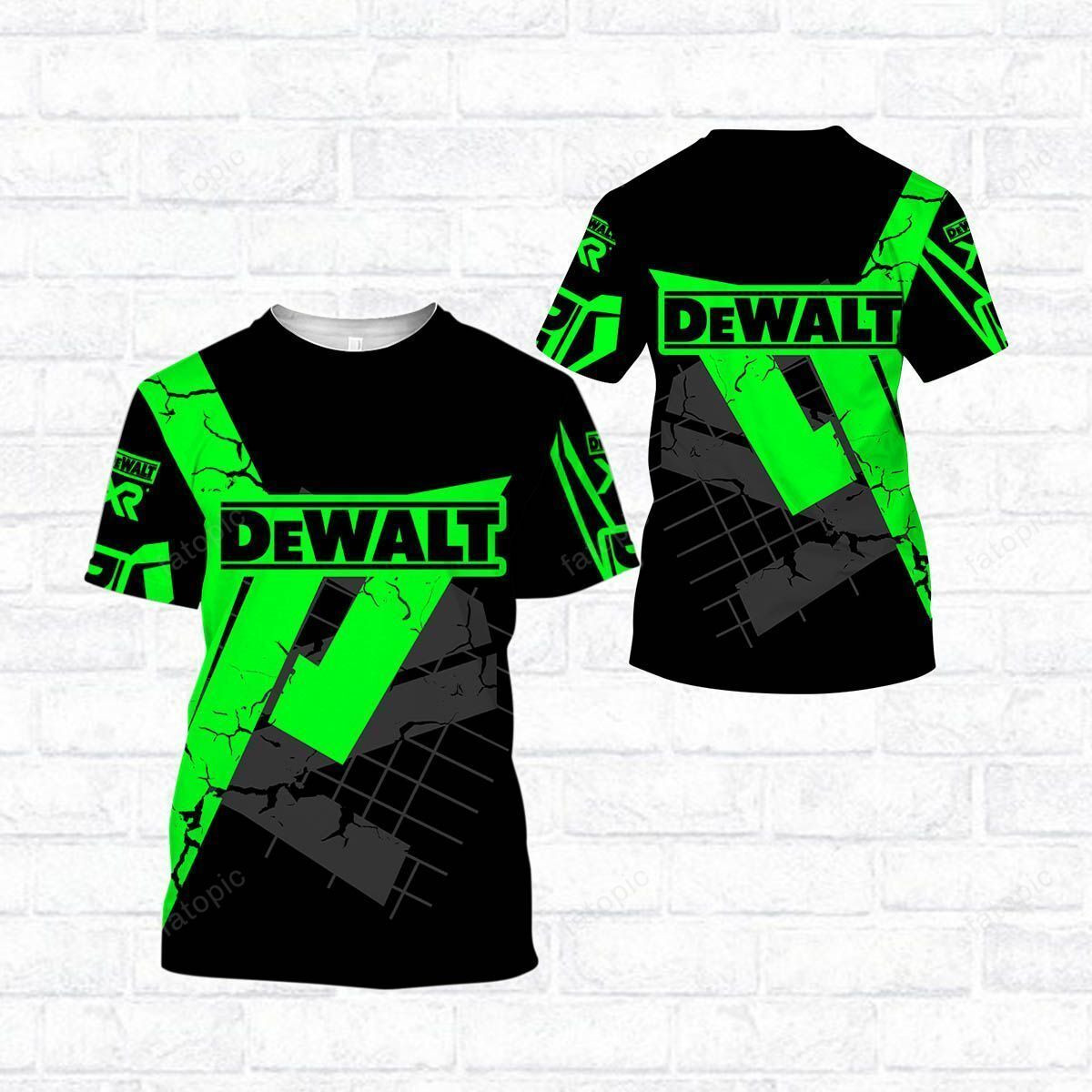 3D All Over DEWALT Shirt Ver 1