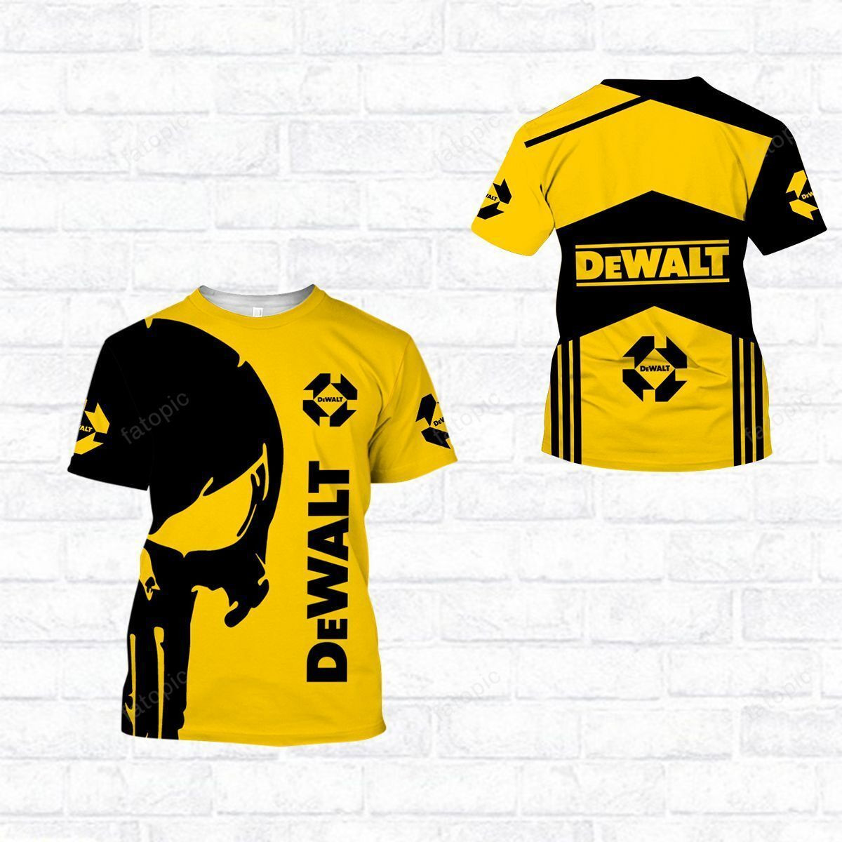 3D All Over DEWALT Shirt Ver 10