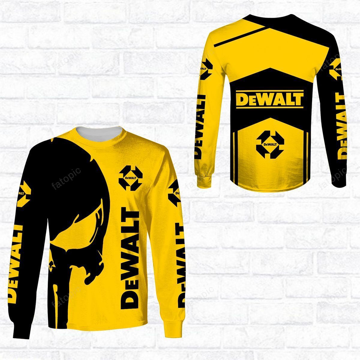 3D All Over DEWALT Shirt Ver 10