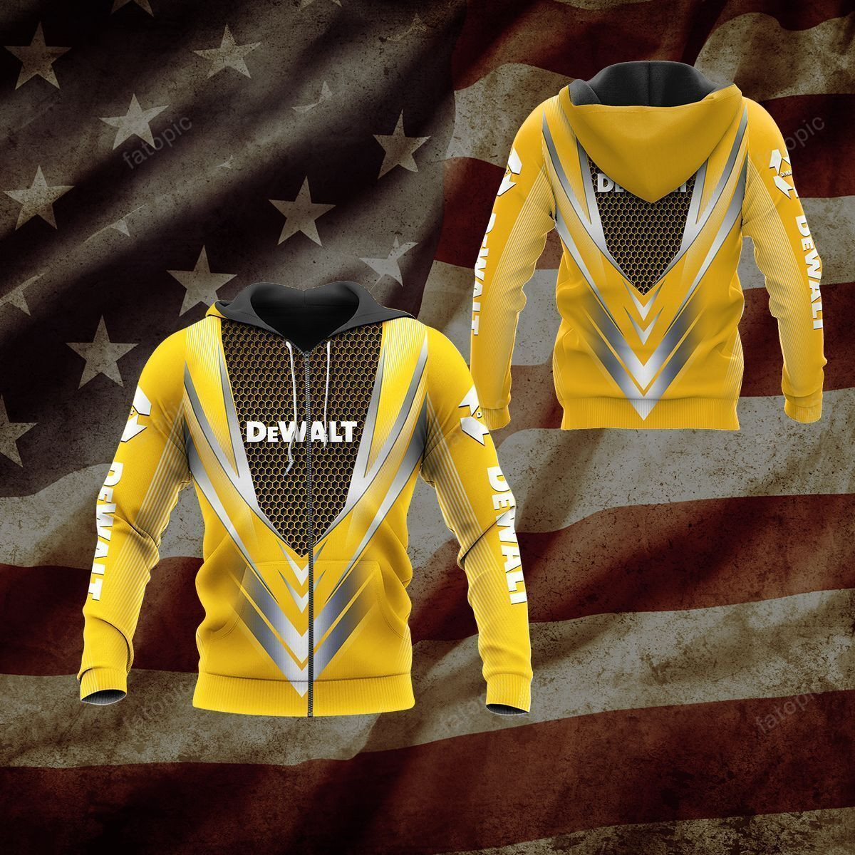 3D All Over DEWALT Shirt Ver 6