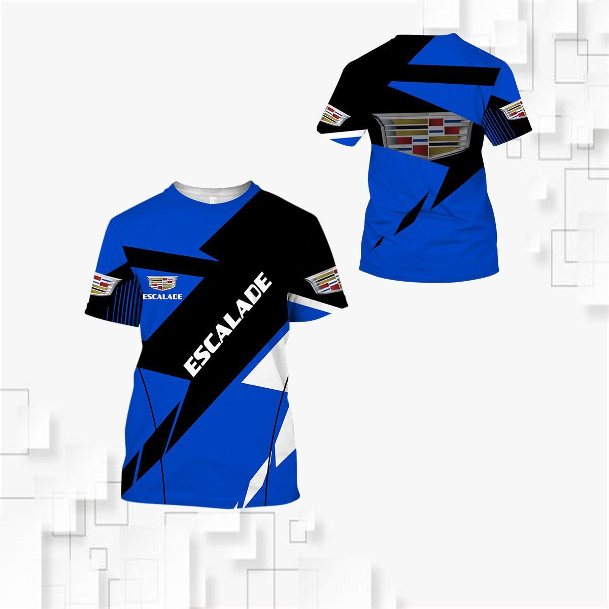 3D All Over Printed Cadillac Escalade Shirts Ver 13