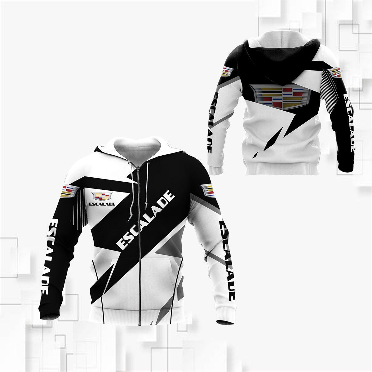 3D All Over Printed Cadillac Escalade Shirts Ver 15