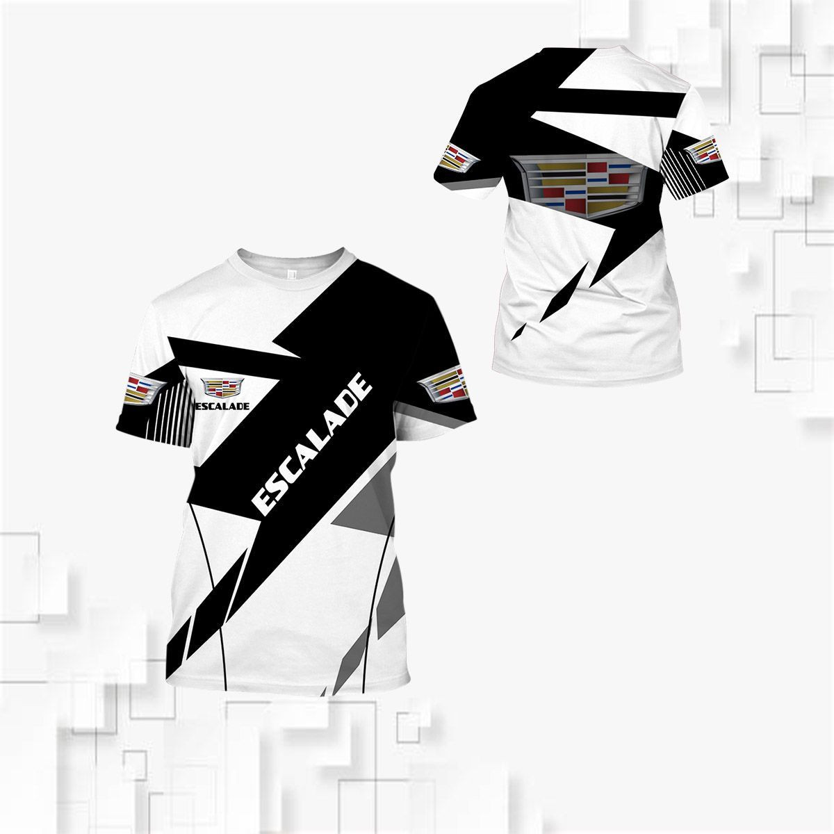 3D All Over Printed Cadillac Escalade Shirts Ver 15