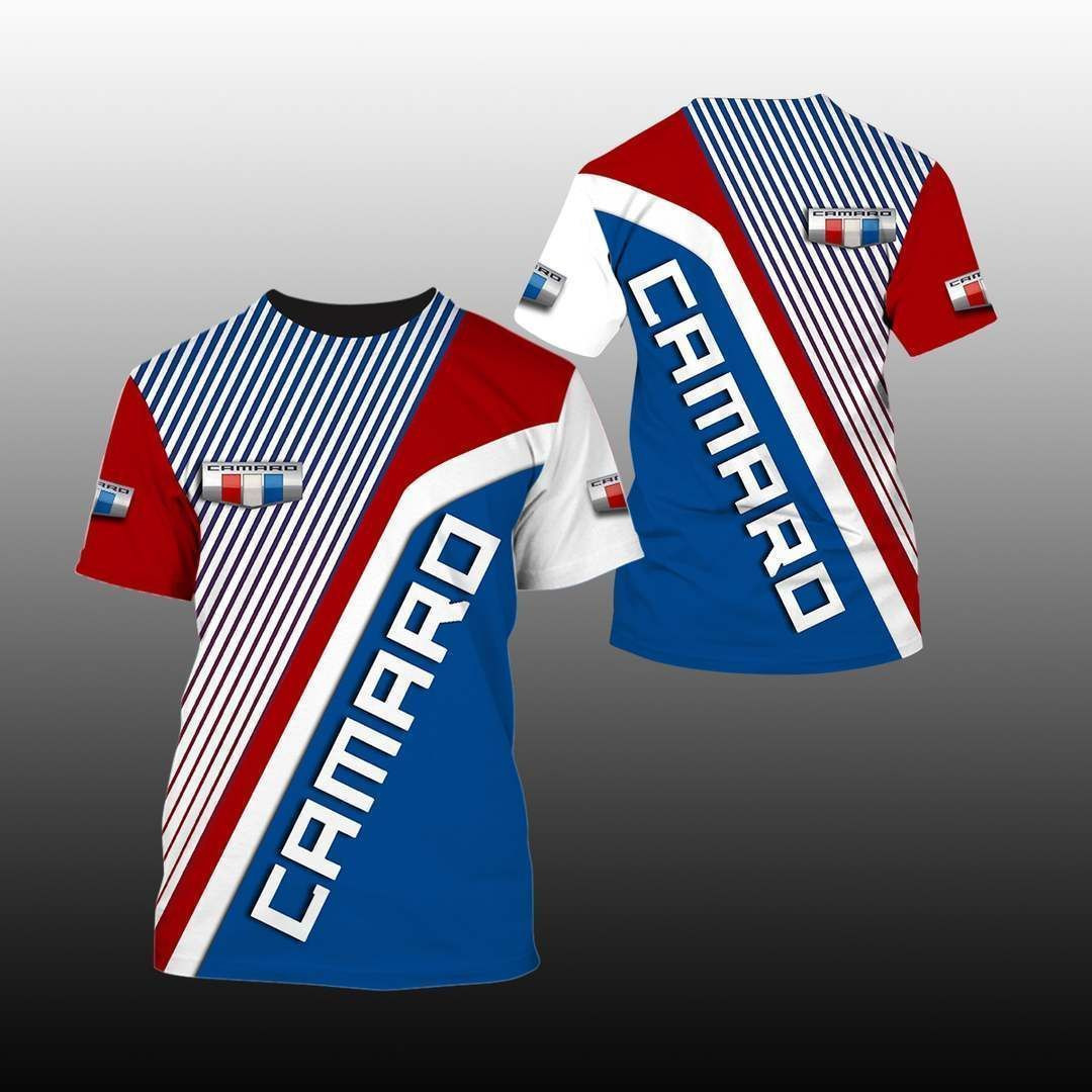 3D All Over Printed Camaro Shirts
