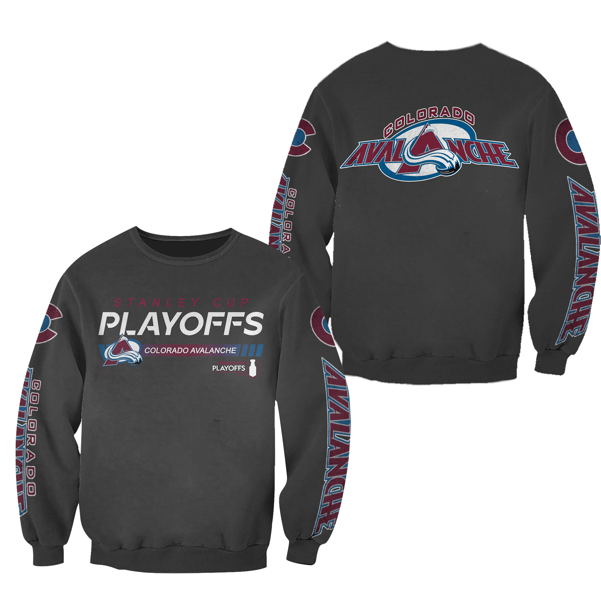 3D All Over Printed Colorado Avalanche Shirt