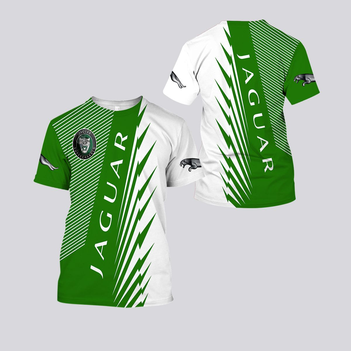 3D All Over Printed Jaguar Shirts Ver 3