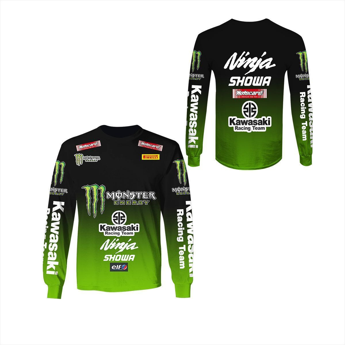 3D All Over Printed Kawasaki TIN -HA Shirts Ver 1