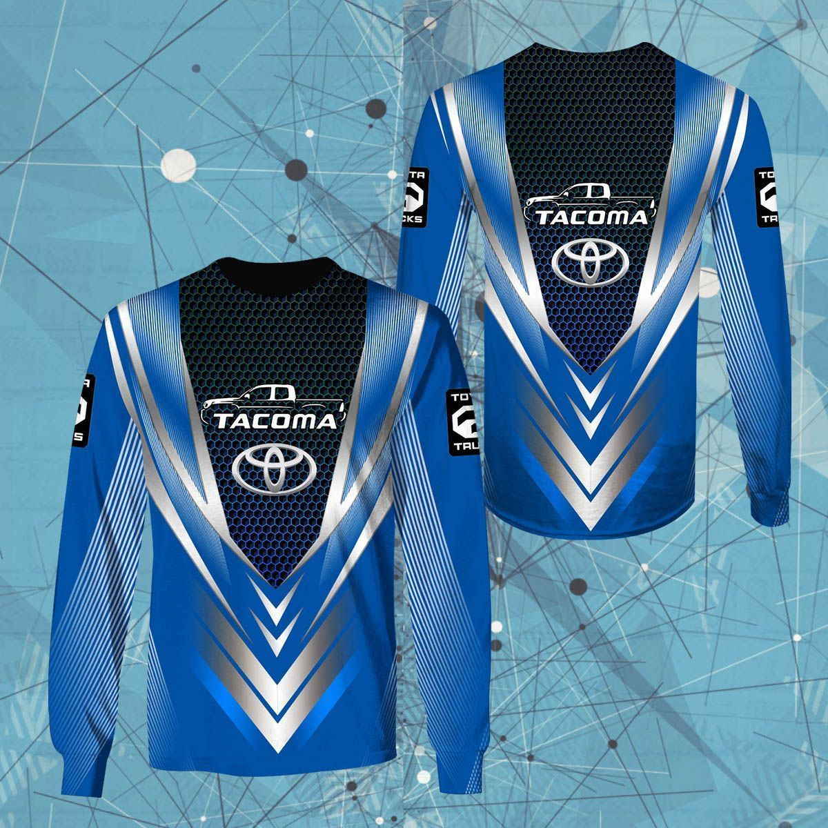 3D ALL OVER TOYOTA TACOMA SHIRTS VER 2