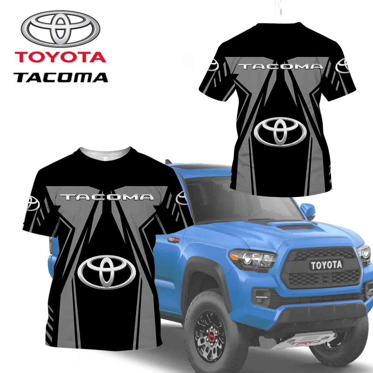 3D ALL OVER TOYOTA TACOMA SHIRTS VER 5