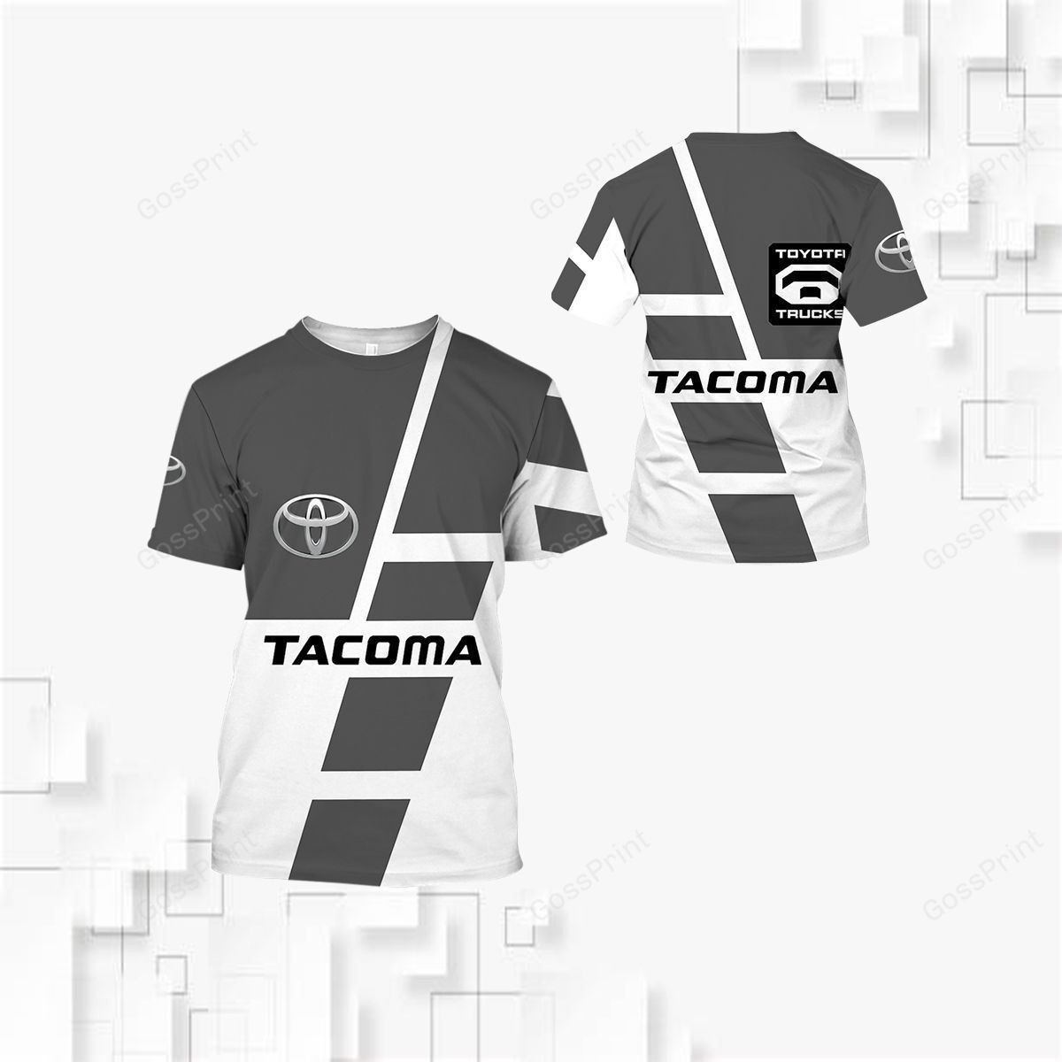 3D ALL OVER TOYOTA TACOMA SHIRTS VER 6