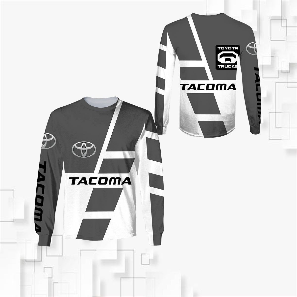 3D ALL OVER TOYOTA TACOMA SHIRTS VER 6