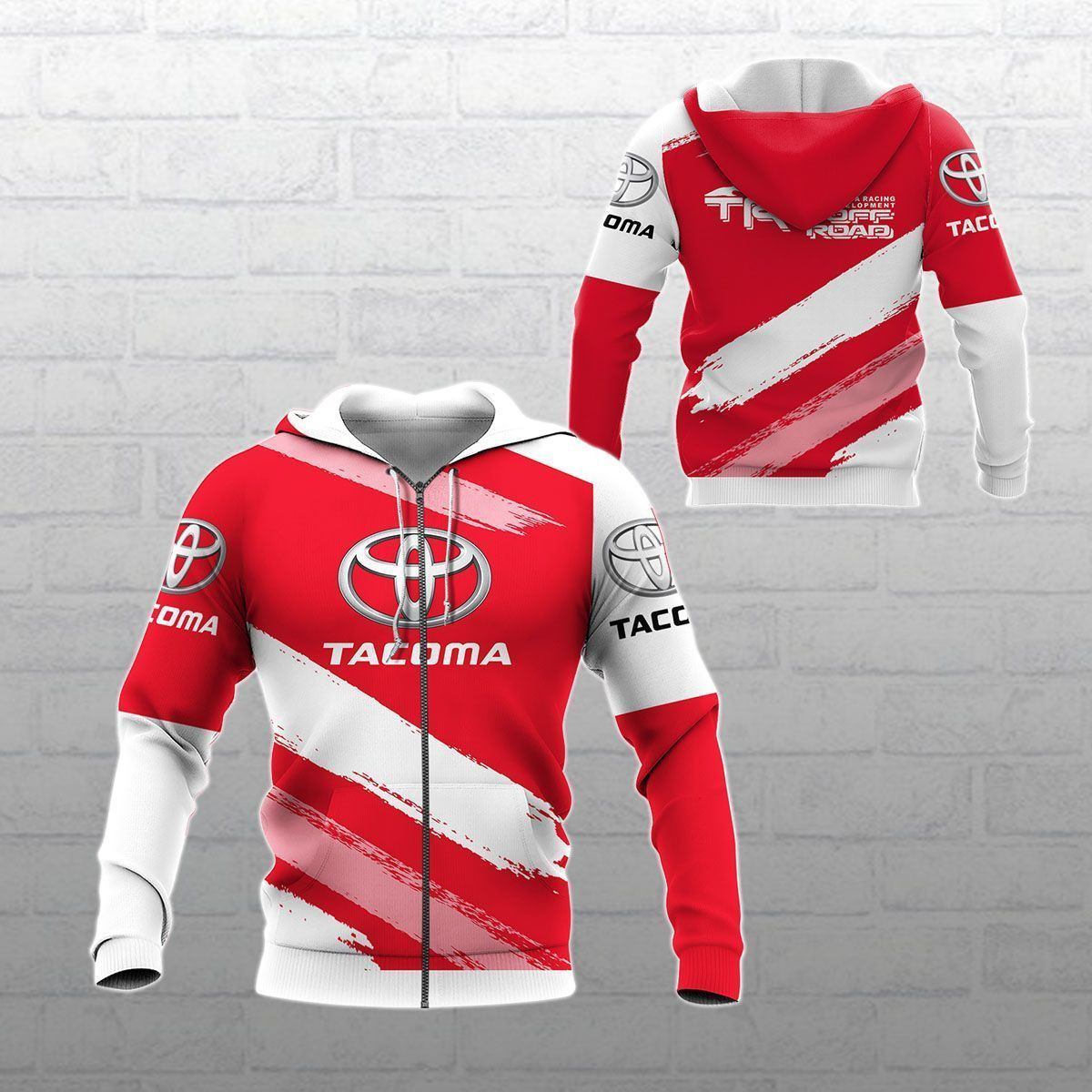 3D ALL OVER TOYOTA TACOMA SHIRTS VER 9