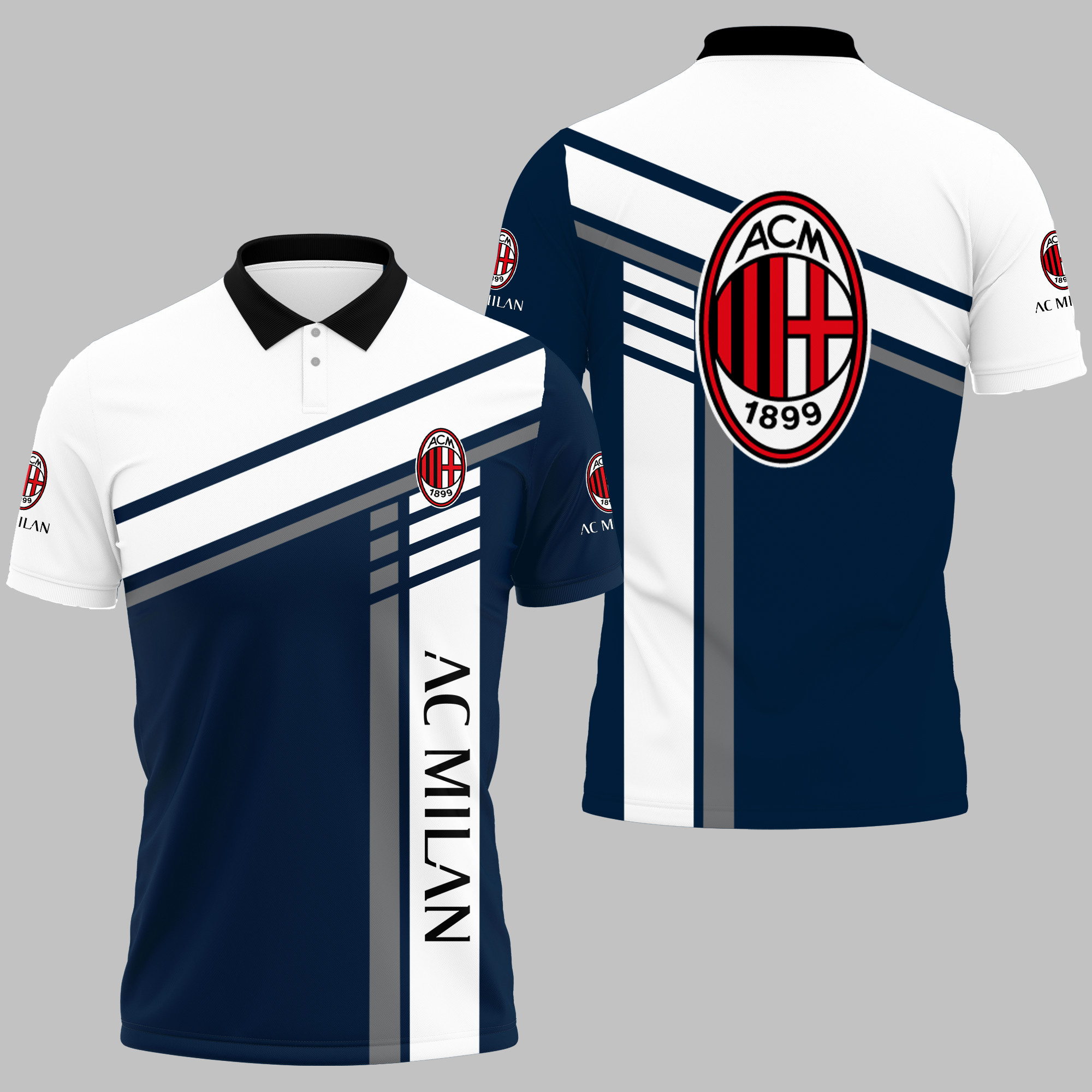 AC MILAN Polo Shirt Ver X24