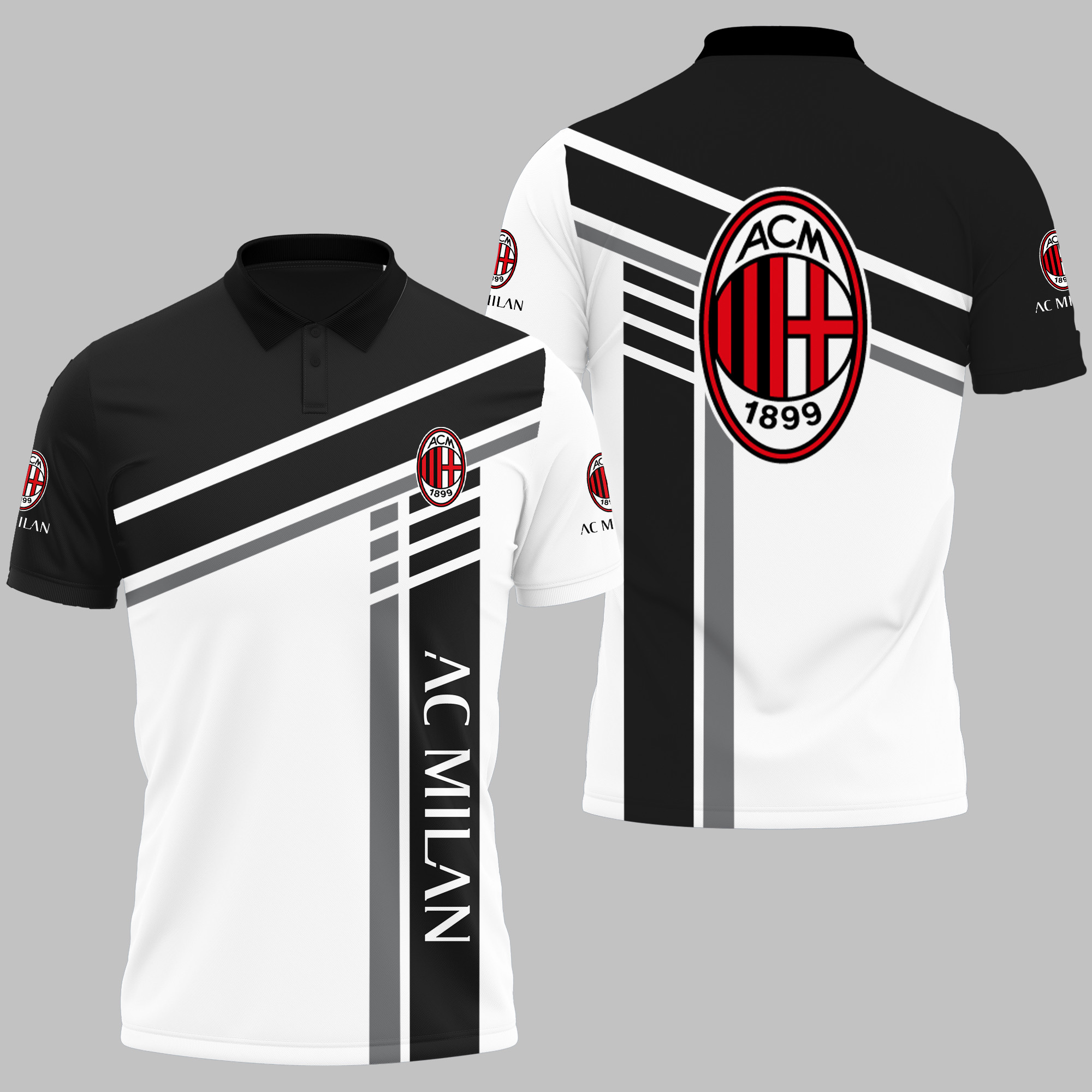 AC MILAN Polo Shirt Ver X24