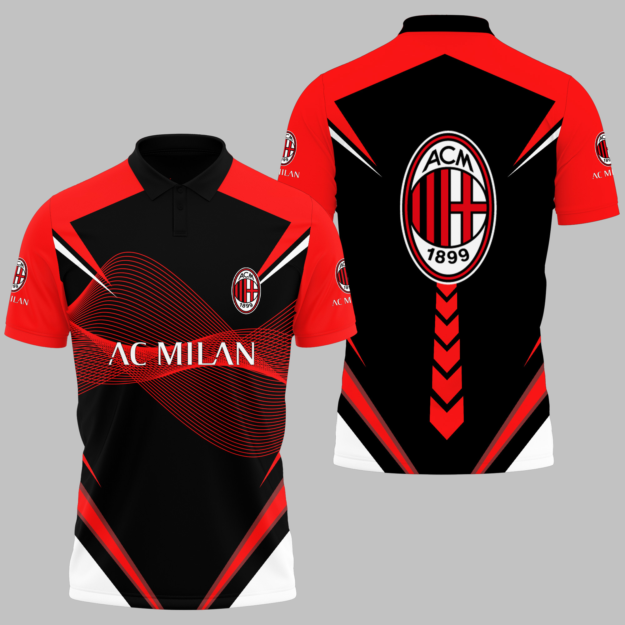 AC MILAN Polo Shirt Ver X25