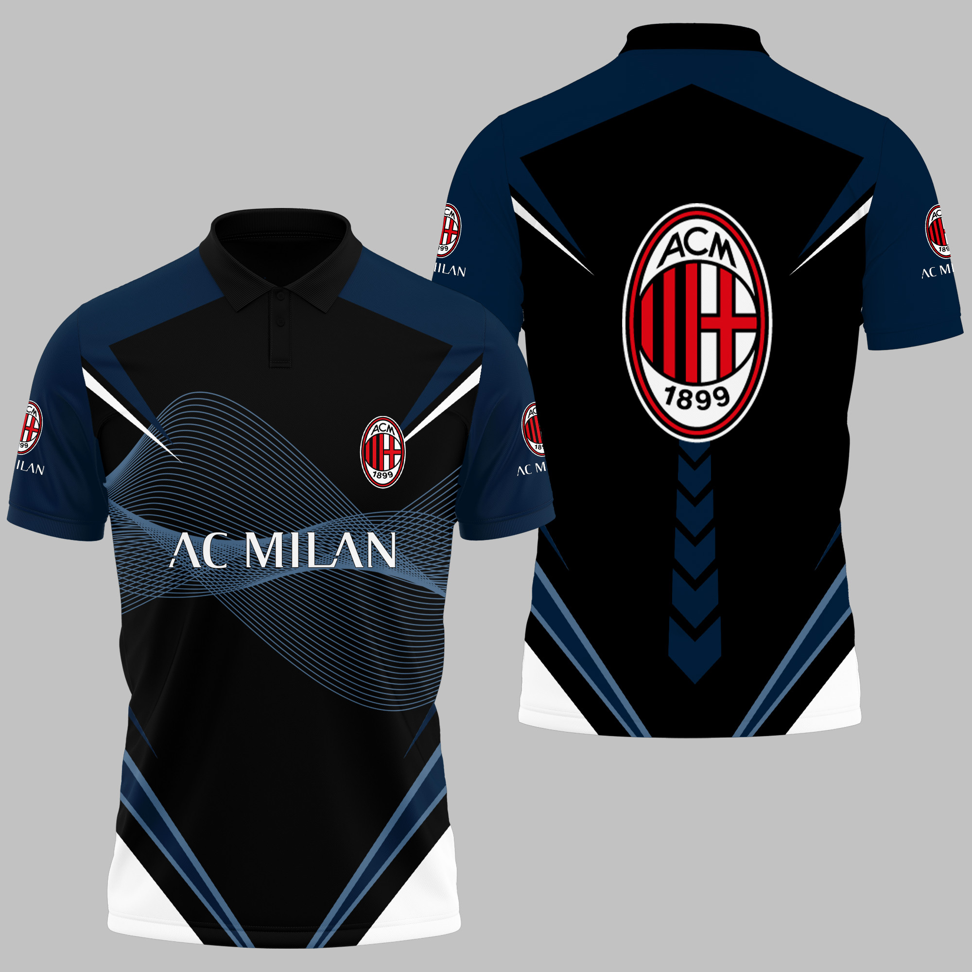 AC MILAN Polo Shirt Ver X25