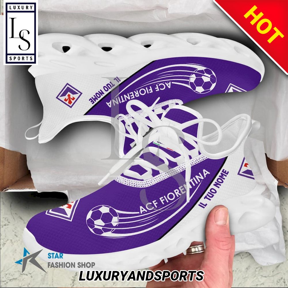 ACF Fiorentina Serie A Custom Name Max Soul Shoes