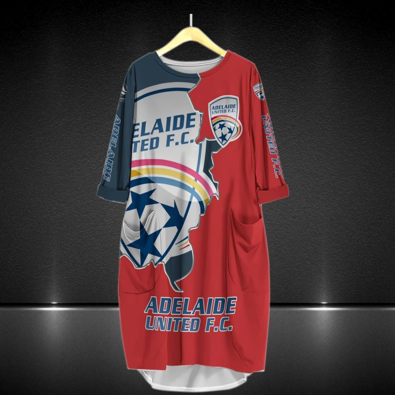 Adelaide United Printing T-Shirt, Polo, Hoodie, Zip, Bomber 7228