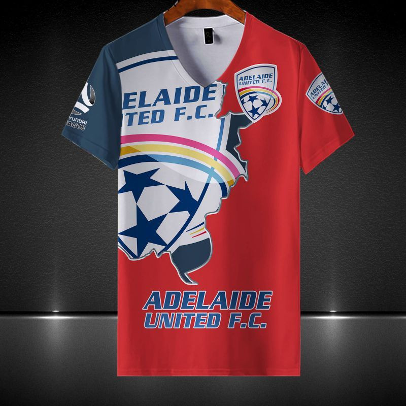 Adelaide United Printing T-Shirt, Polo, Hoodie, Zip, Bomber 7228