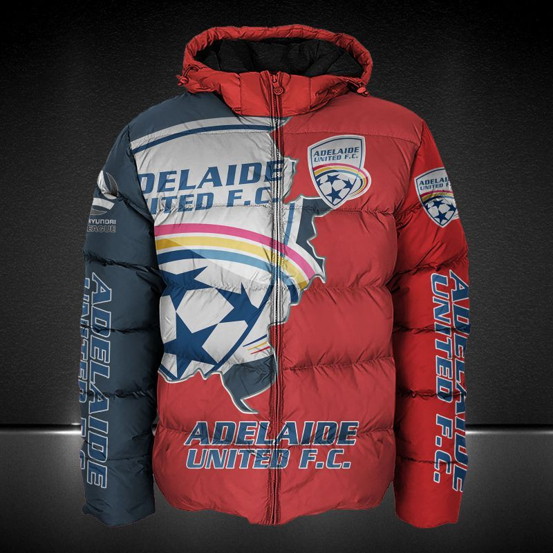 Adelaide United Printing T-Shirt, Polo, Hoodie, Zip, Bomber 7228