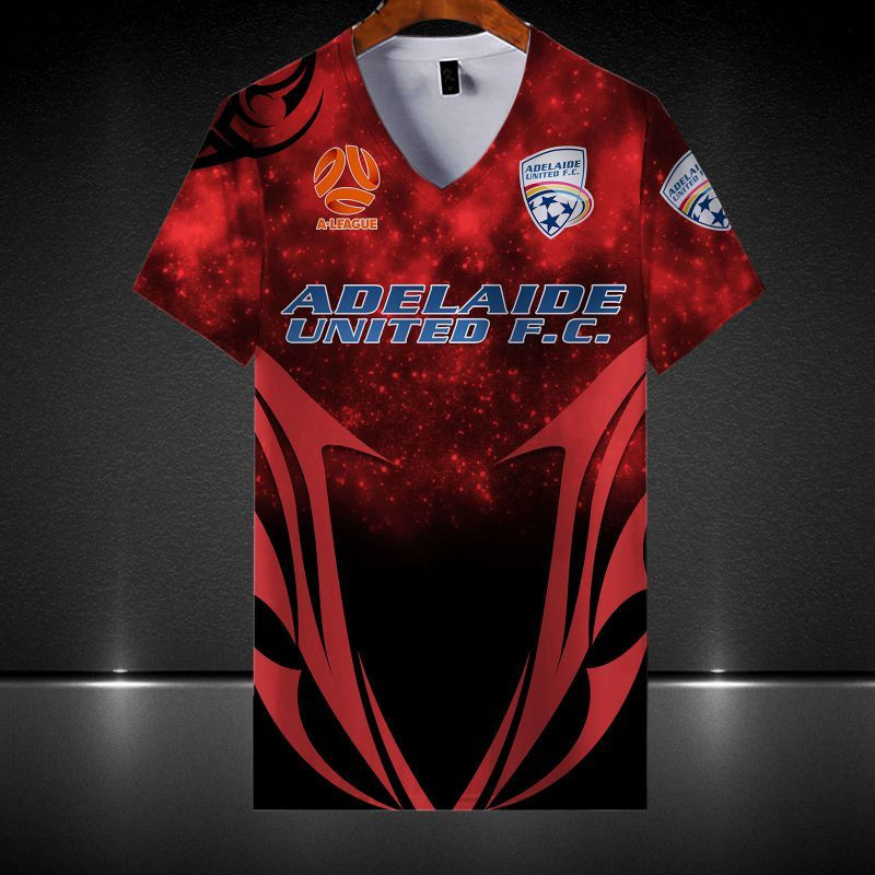 Adelaide United Printing T-Shirt, Polo, Hoodie, Zip, Bomber 7564