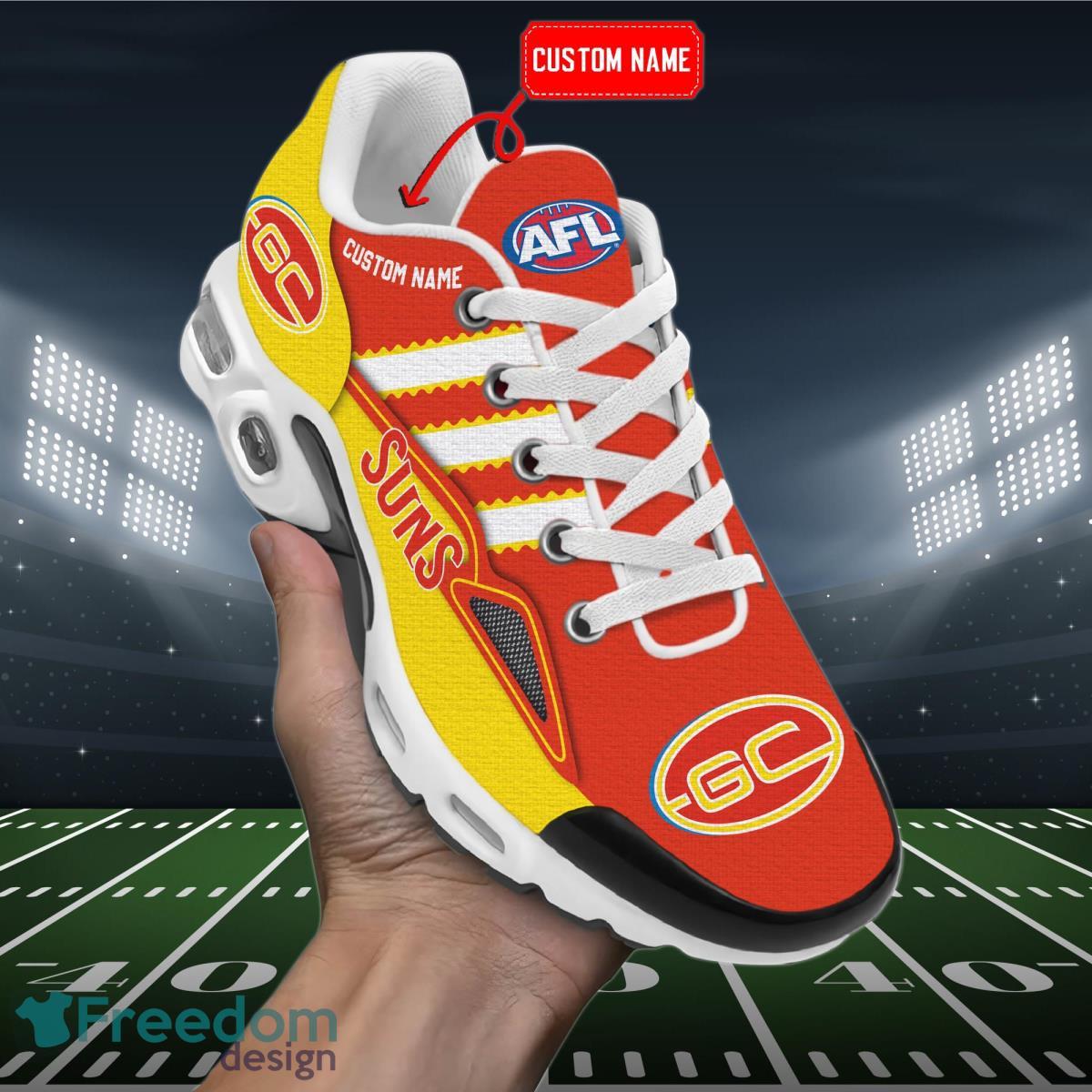 AFL Gold Coast Suns Personalized Name Air Cushion Sports Shoes Sneaker KLTNS220502