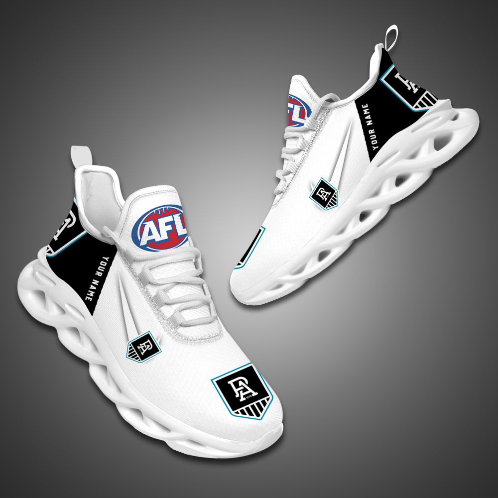 AFL Sneakers Custom Port Adelaide Power Shoes