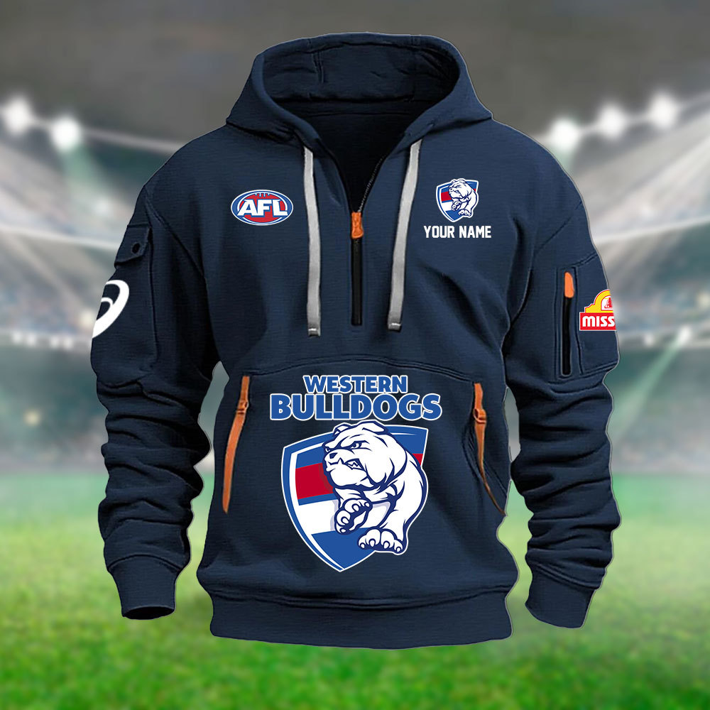 AFL Western Bulldogs Heavy Hoodie
