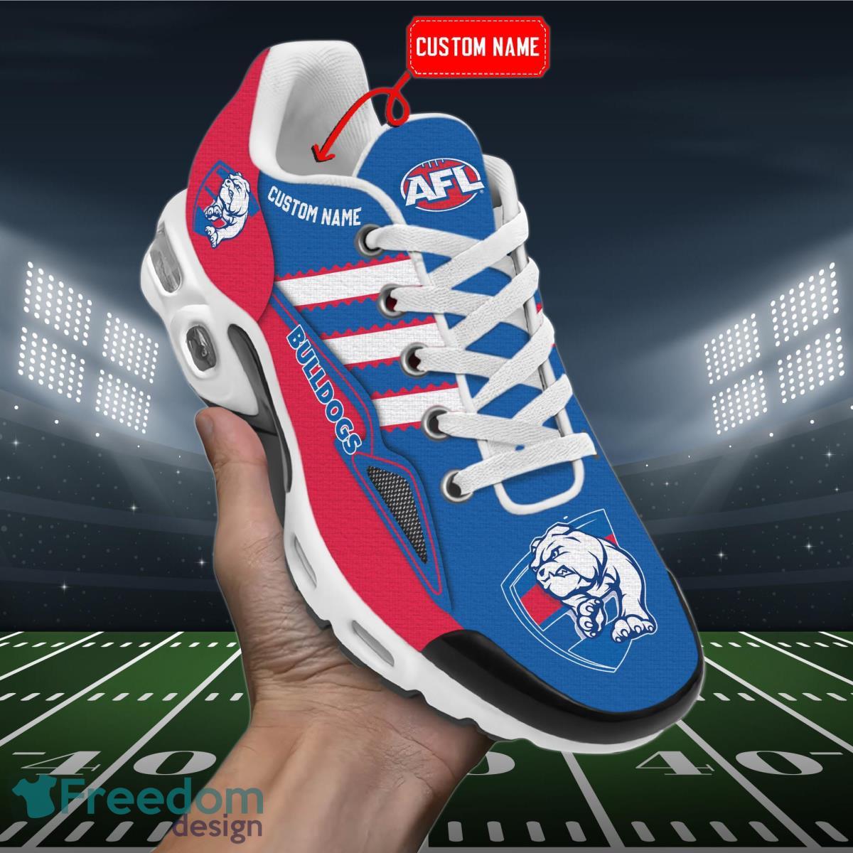 AFL Western Bulldogs Personalized Name Air Cushion Sports Shoes Sneaker KLTNS220512