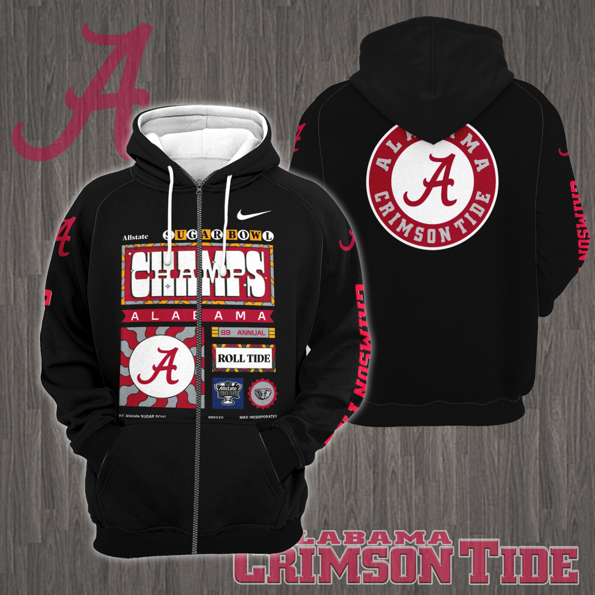 Alabama Crimson Tide 2022 Sugar Bowl Champions Shirt