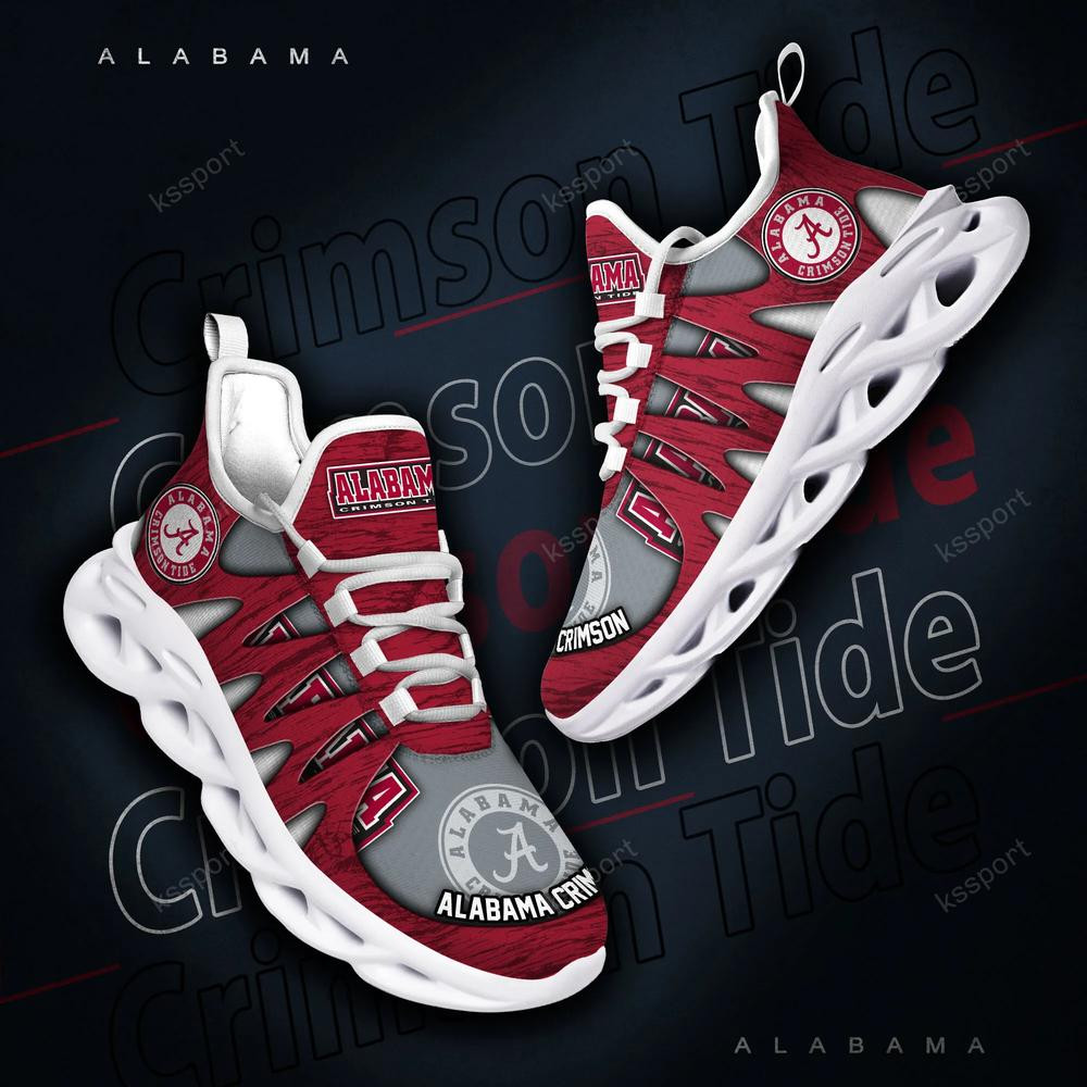 Alabama Crimson Tide Max Soul Shoes, Running Sneakers