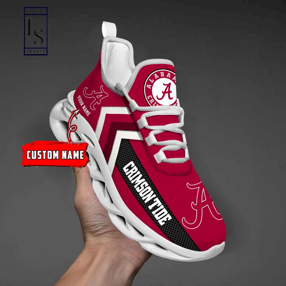 Alabama Crimson Tide Personalized Max Soul Shoes
