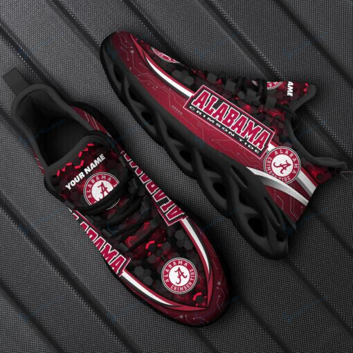 Alabama Crimson Tide Personalized YZ Running Sneakers