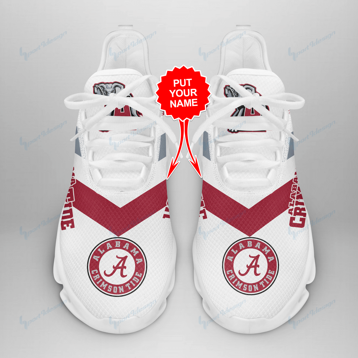 Alabama Crimson Tide YZ Running Sneakers