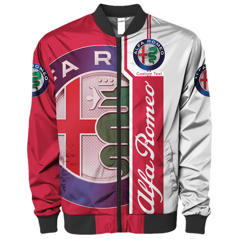Alfa Romeo 3D Apparel Zip Hoodie,Pant,Polo, Button Hawaii Shirt Personalized